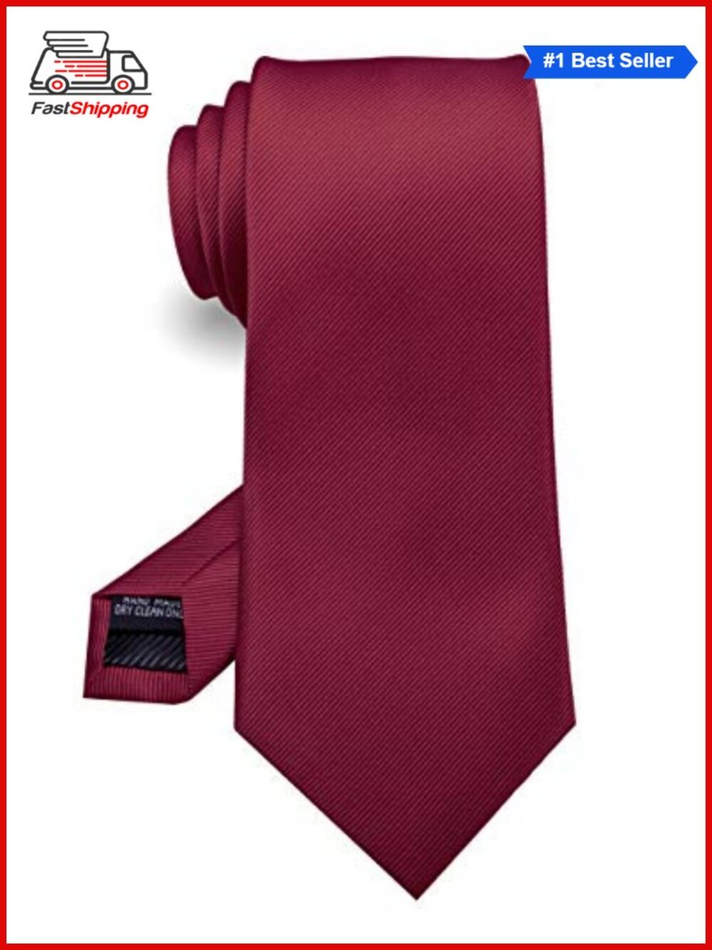 Men's Solid Tie Formal Necktie Classic Neckwear Gift
